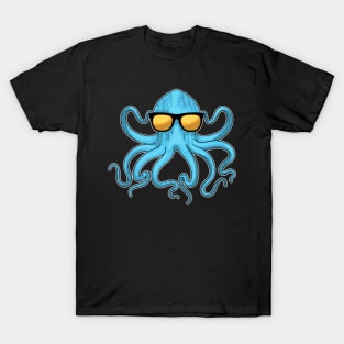 Octopus Sunglasses T-Shirt